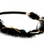Accessoires cheveux plumes mariage