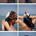 Foulard cheveux tuto