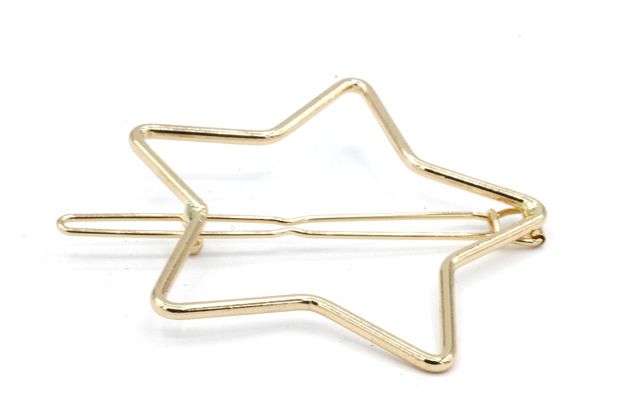 Pince à Broche Ou Écharpe En Forme D'Étoile - Argentée - Neuf Avec étiquettes