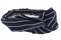 Bandeau cheveux noir dentelle