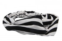 Bandeau cheveux rayé