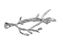 Barrette Laurier d'argent Barrette feuille de laurier