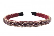 Serre-tête perles rétro