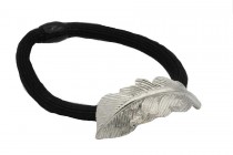 Elastique cheveux laurier argent Elastique pour cheveux épais