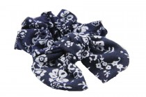 Élastique cheveux  de couleur violet qui n’abîme pas