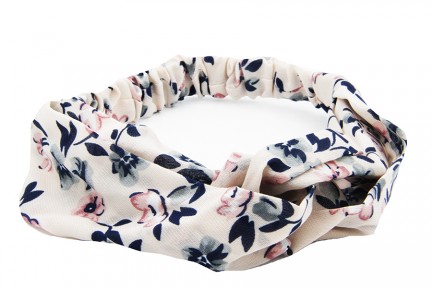 Bandeau fleuri cheveux femme