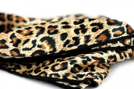 Foulard cheveux Léopard
