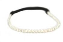 Headband Perles blanches