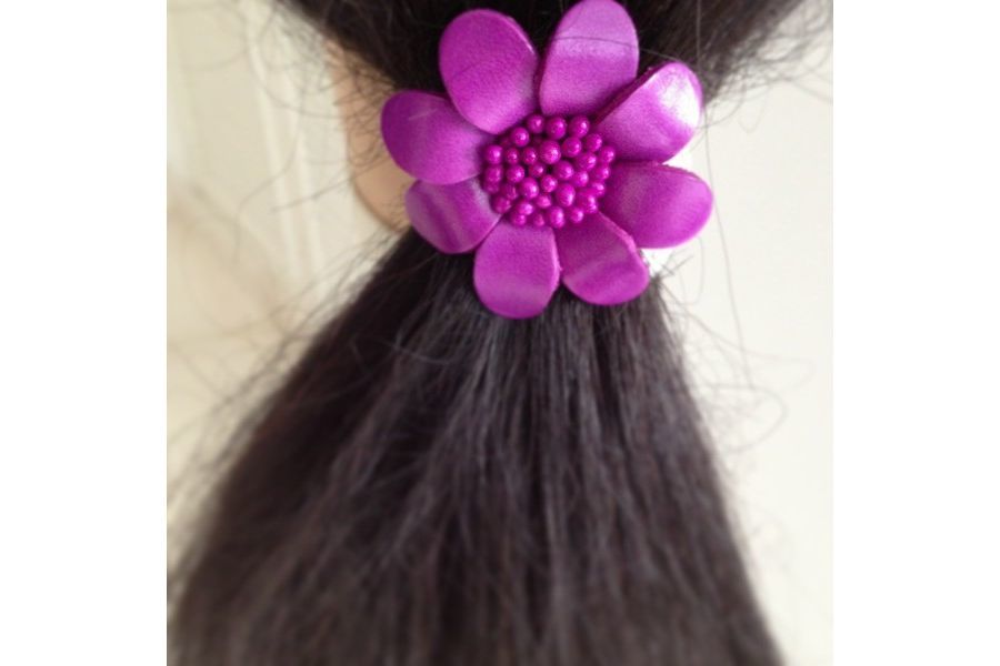 Élastique cheveux sans métal qui ne laisse pas de trace