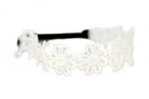 Headband de Mariée Headband blanc pour mariage