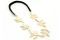  Headband feuilles d'or