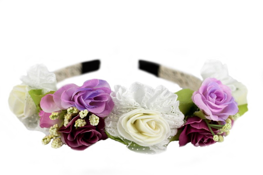 Couronne de fleurs pour mariage