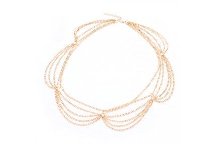 Headband bandeau doré pour cheveux
