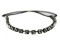 Headband bijou strass noir et argenté Headband bijou strass noir et argenté