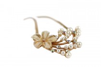 Pic chignon strass pour mariage