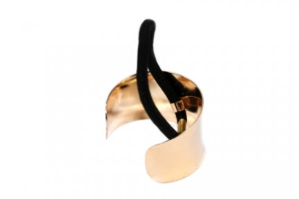 Élastique demi lune or