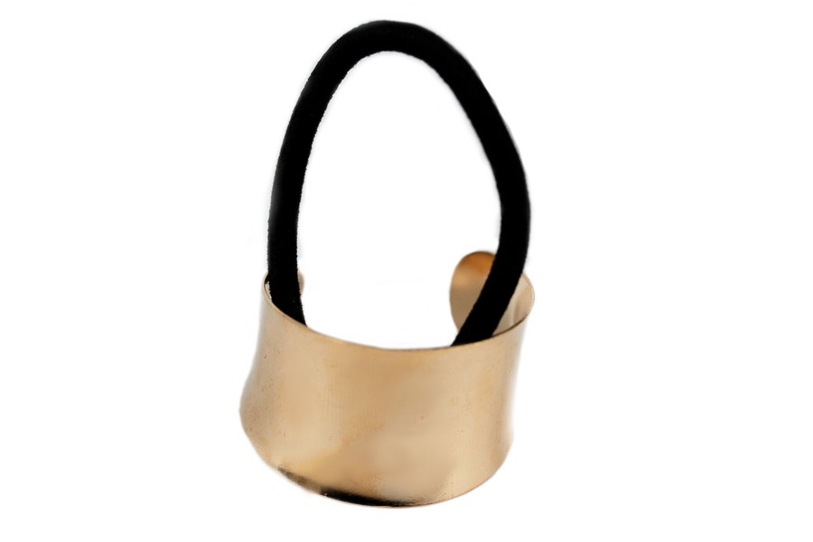 Gland Shu-Fly / Shoo-Fly Vintage En Crins De Cheval Blanc Et Beige Avec Anneau - Déco équestre