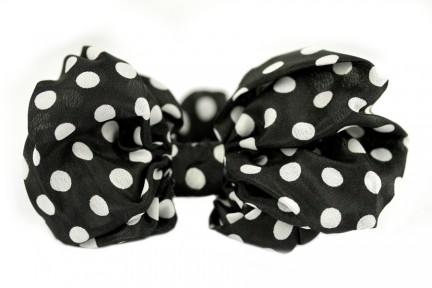 Accessoires cheveux pois pin up rockabilly