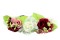 Couronne de grosses fleurs fraîches Couronne de grosses fleurs fraîches
