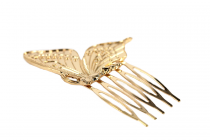 Peigne chignon Papillon d'or