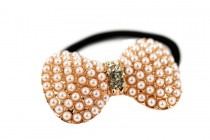 Elastique cheveux perles mariage