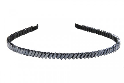 Serre tête avec strass noir Serre tête avec strass noir