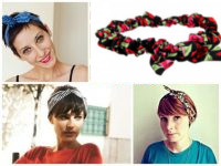 Headband cheveux courts, très courts