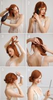 Comment faire un chignon flou, fouillis, décoiffé ?