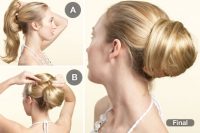 Comment faire un chignon bun avec les cheveux courts ou longs ?