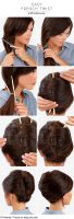 Comment faire un chignon banane ?