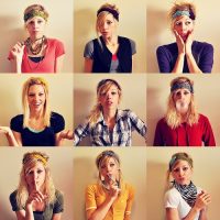 Headband cheveux fins et plats