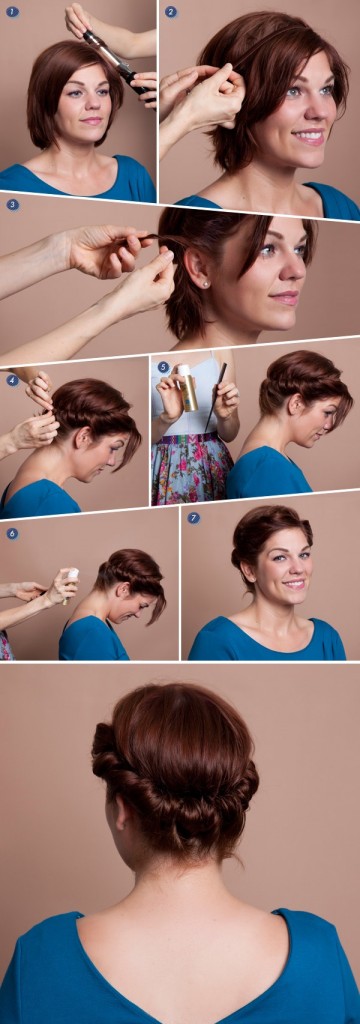 tuto headband cheveux courts