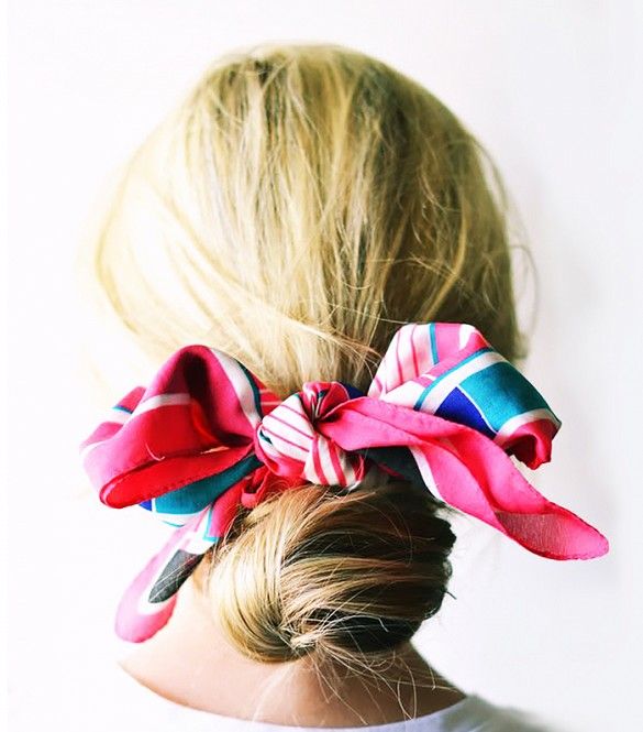 accessoires coiffure tendance foulard cheveux