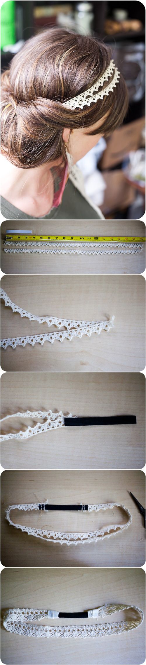 fabriquer headband tuto DIY