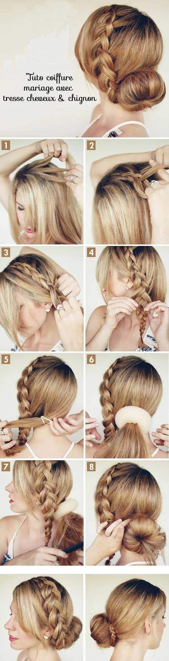 tuto-coiffure-mariage-tresse-et-chignon