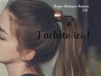 Bague élastique pour cheveux