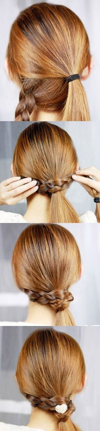 tuto coiffure romantique