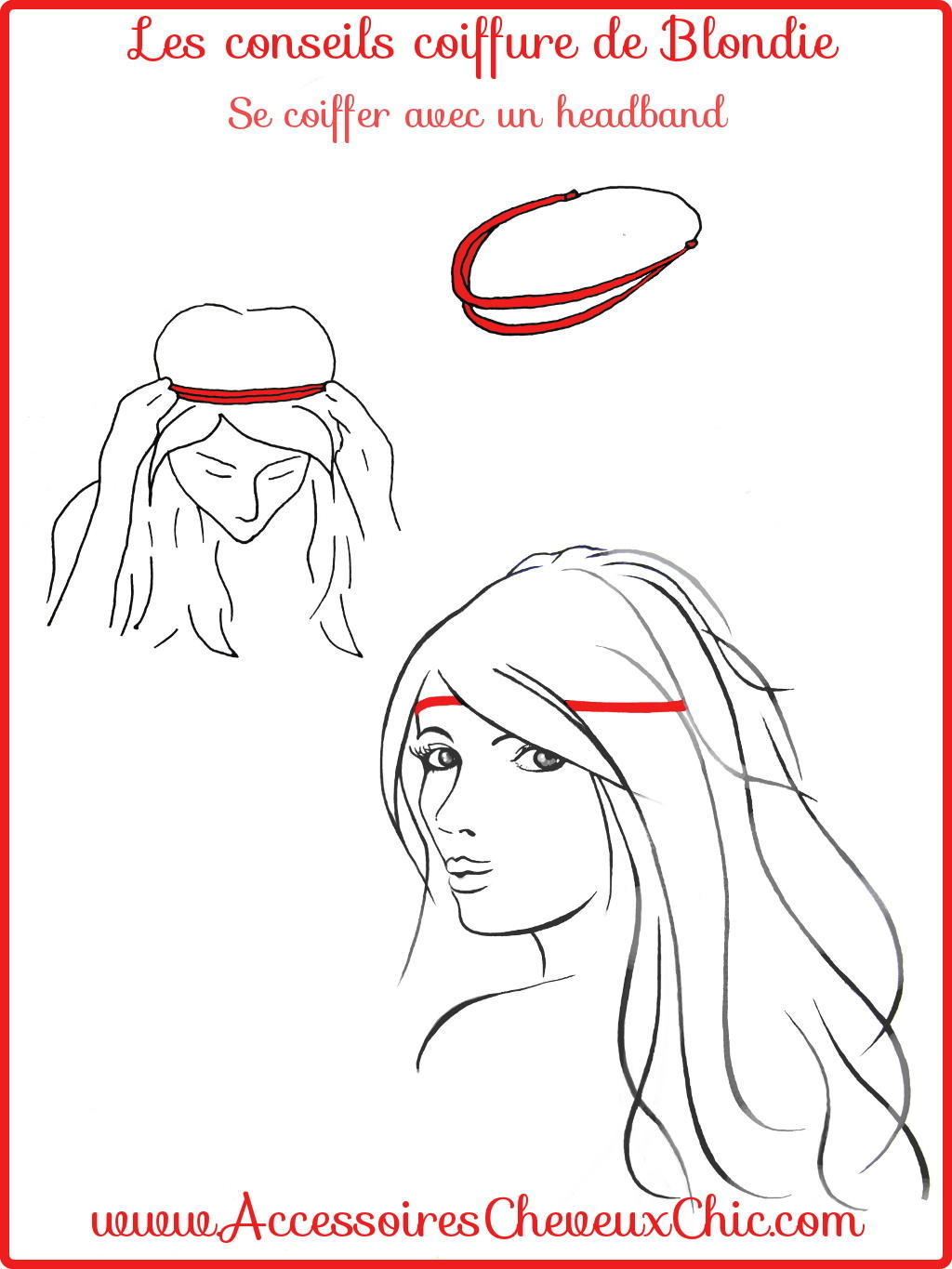 Se coiffer avec un headband