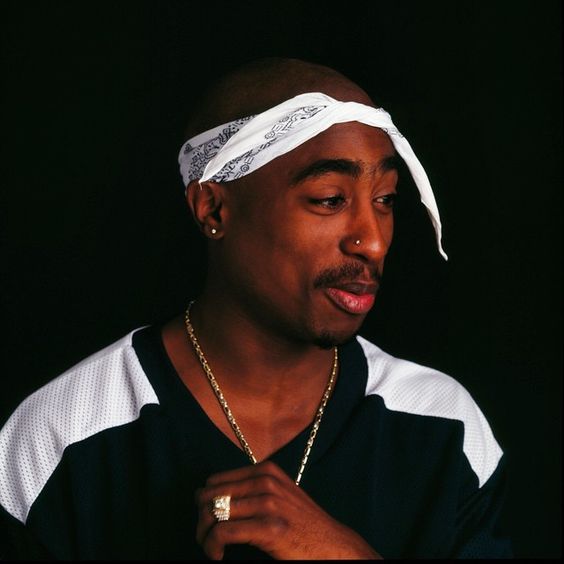 Tupac Shakur at his home in Atlanta, 1993