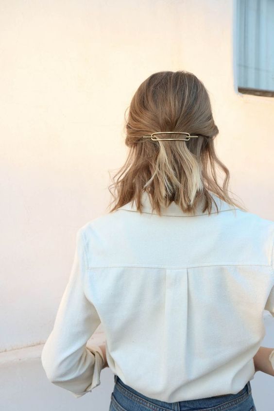Barrette Pince Cheveux Courts